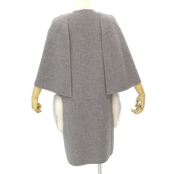 Fendi Coat Gray — view 2