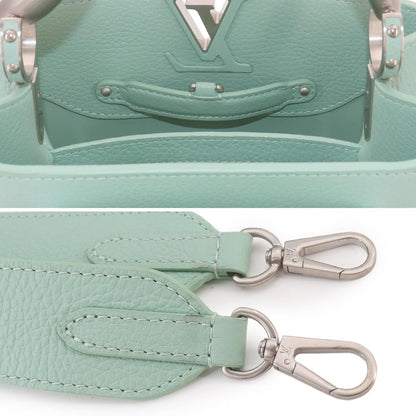 Louis Vuitton Capucines BB 2-Way Bag Taurillon Leather Light Green — view 8