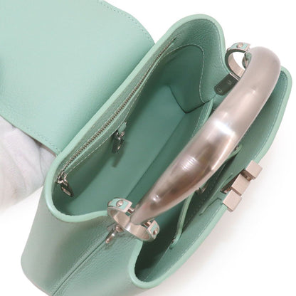 Louis Vuitton Capucines BB 2-Way Bag Taurillon Leather Light Green — view 7