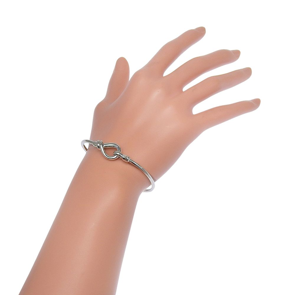 Gucci 925 Sterling Silver Bangle Bracelet — view 2