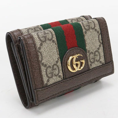Gucci Ophidia Trifold Wallet GG Supreme