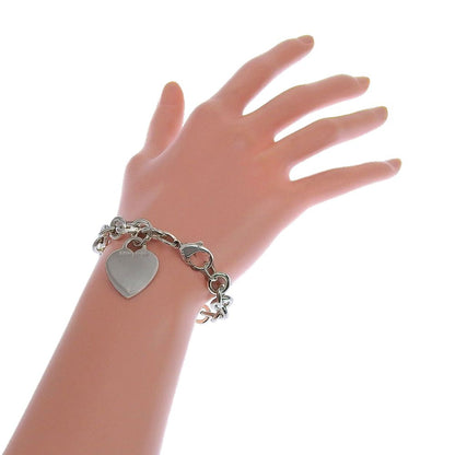 Tiffany & Co Heart Tag 925 Sterling Silver Bracelet — view 2
