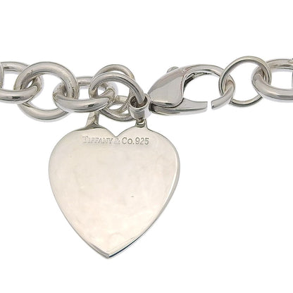 Tiffany & Co Heart Tag 925 Sterling Silver Bracelet — view 5