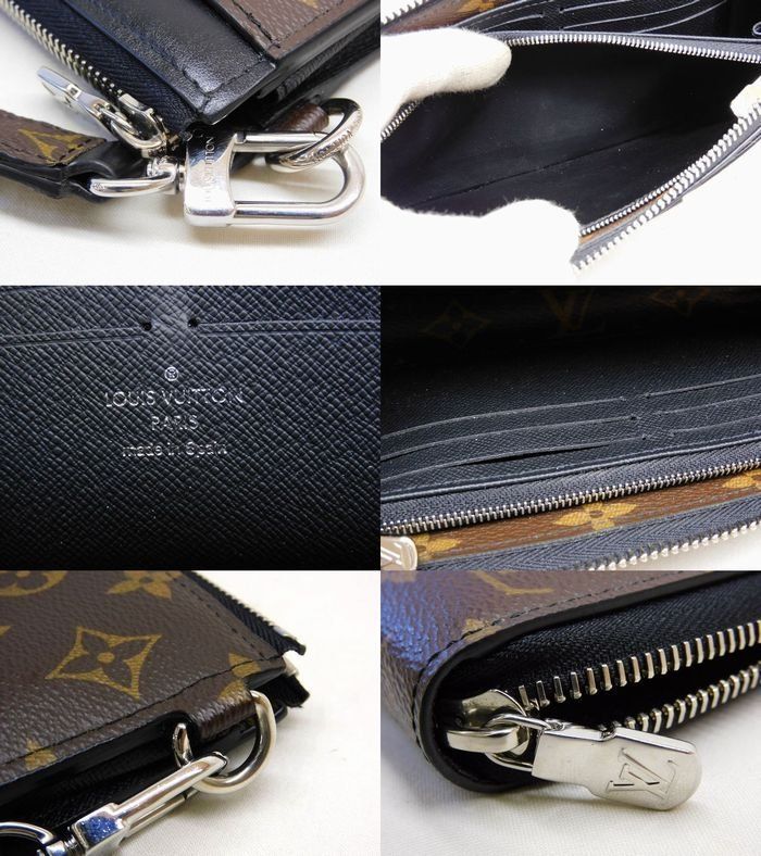 Louis Vuitton Monogram Macassar Zippy Dragonne Wallet — view 4