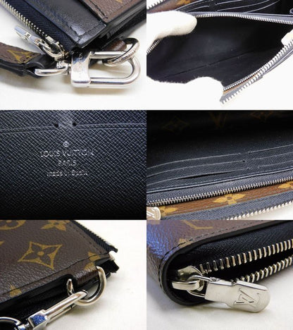Louis Vuitton Monogram Macassar Zippy Dragonne Wallet — view 4