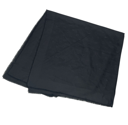 Dior Dress Belt with Shawl Silk Black White 38 — view 5