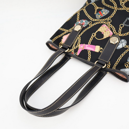 Gucci Chain Pattern Tote Shoulder Bag — view 7