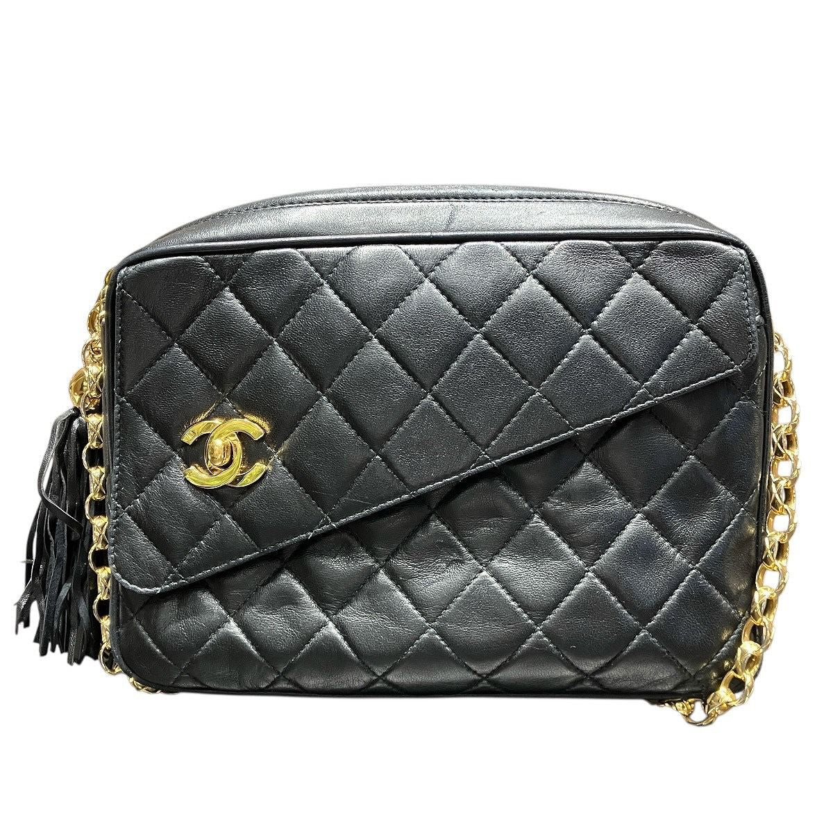 Chanel Quilted Shoulder Bag Lambskin