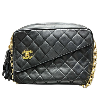 Chanel Quilted Shoulder Bag Lambskin