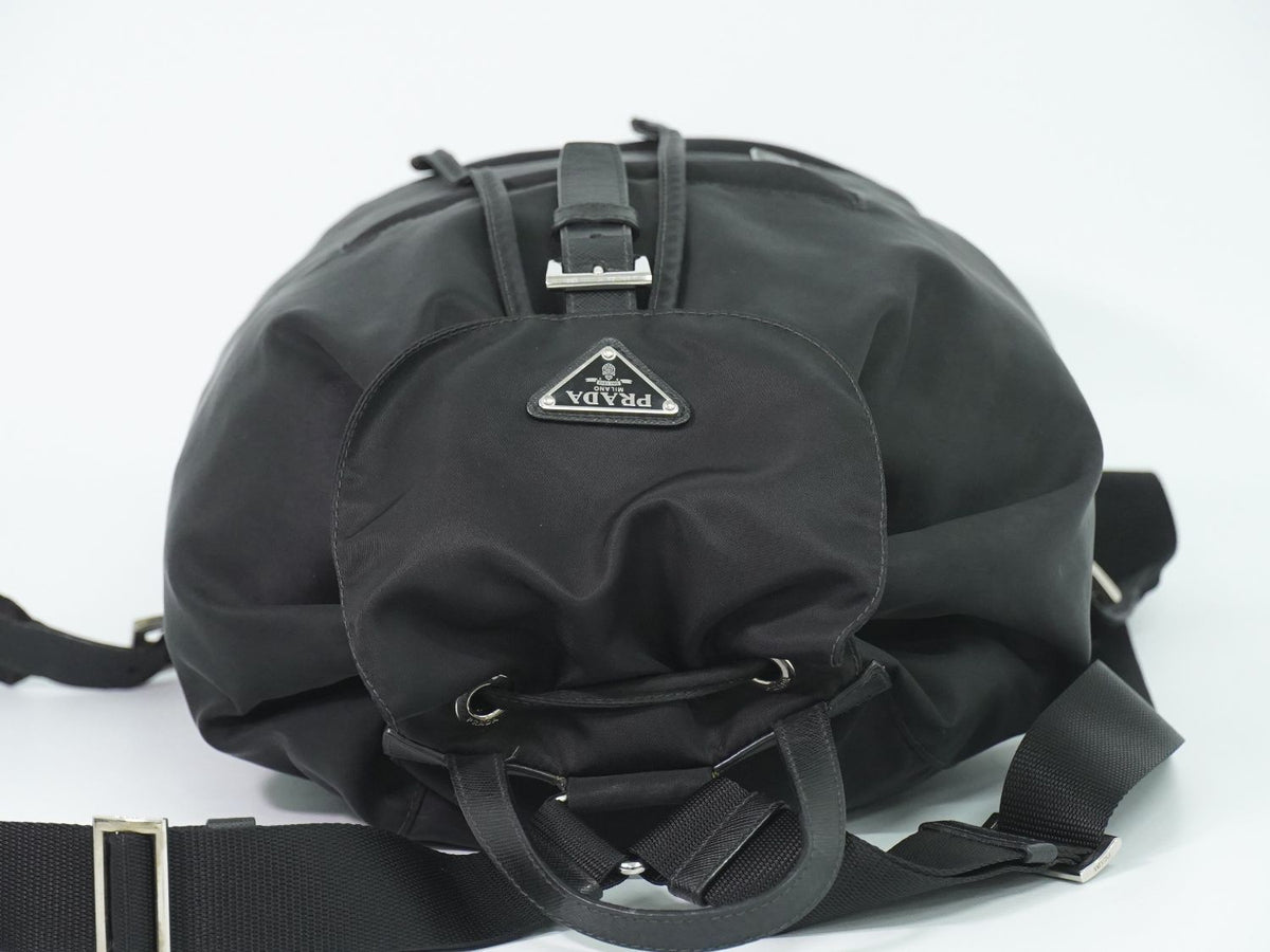Prada Nylon Backpack Black — view 5