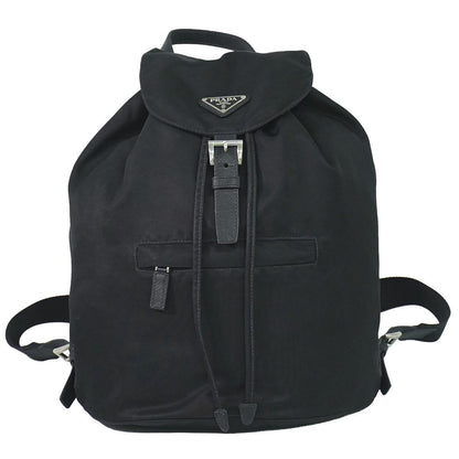 Prada Nylon Backpack Black