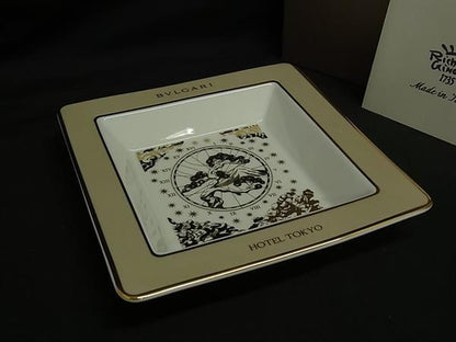 Bvlgari Hotel Tokyo Opening Commemoration Limited Plate Tableware Ivory
