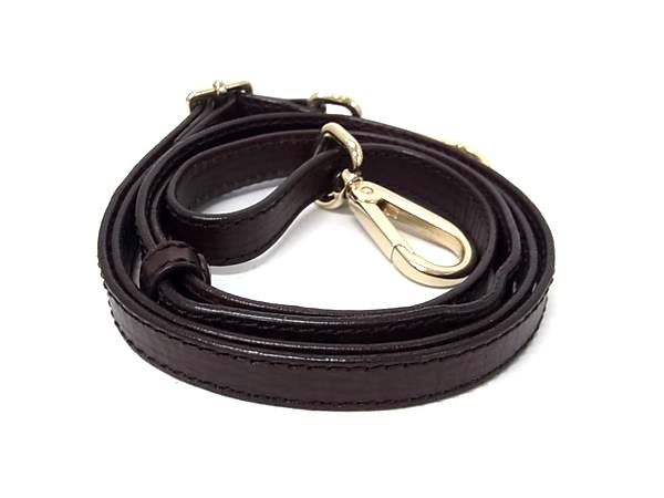 Fendi Shoulder Strap For Leather Bag Crossbody Brown — view 2