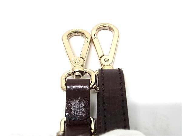 Fendi Shoulder Strap For Leather Bag Crossbody Brown — view 3