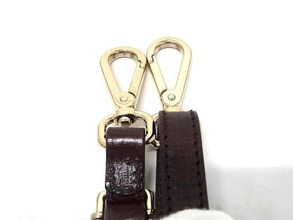 Fendi Shoulder Strap For Leather Bag Crossbody Brown — view 3