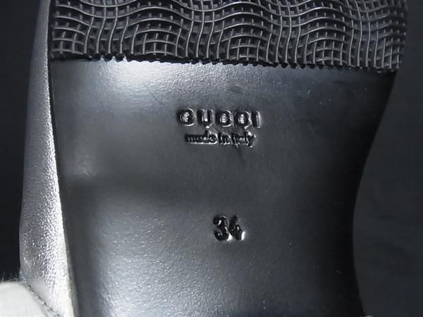 Gucci Princetown New York Yankee Collaboration Leather Mules Shoes 34 — view 5