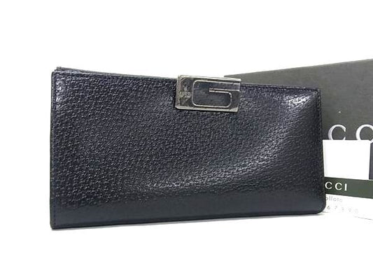 Gucci 035 Leather Bifold Wallet Billfold Coin Purse