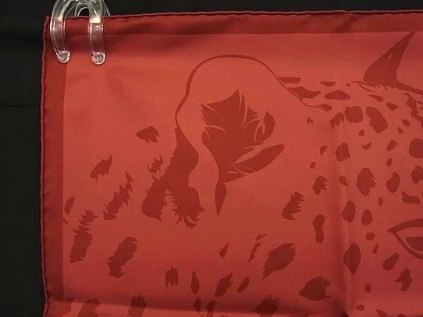 Cartier 100% Silk Scarf Bordeaux — view 3