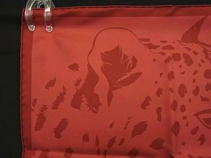 Cartier 100% Silk Scarf Bordeaux — view 3