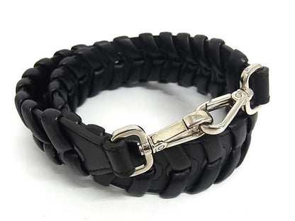 Fendi Strap Shoulder For Leather Bag Black