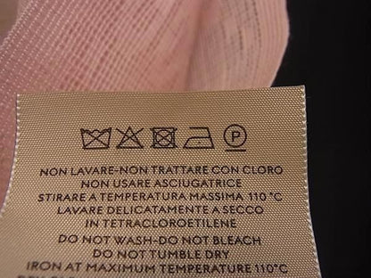 Gucci GG Pattern 52% Wool 48% Silk Shawl Pink Scarf — view 5