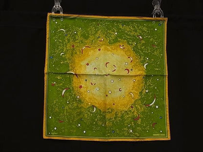Hermes L'annee Des Etoiles Star Age Carre 40 Petit Gavroche Scarf Yellow