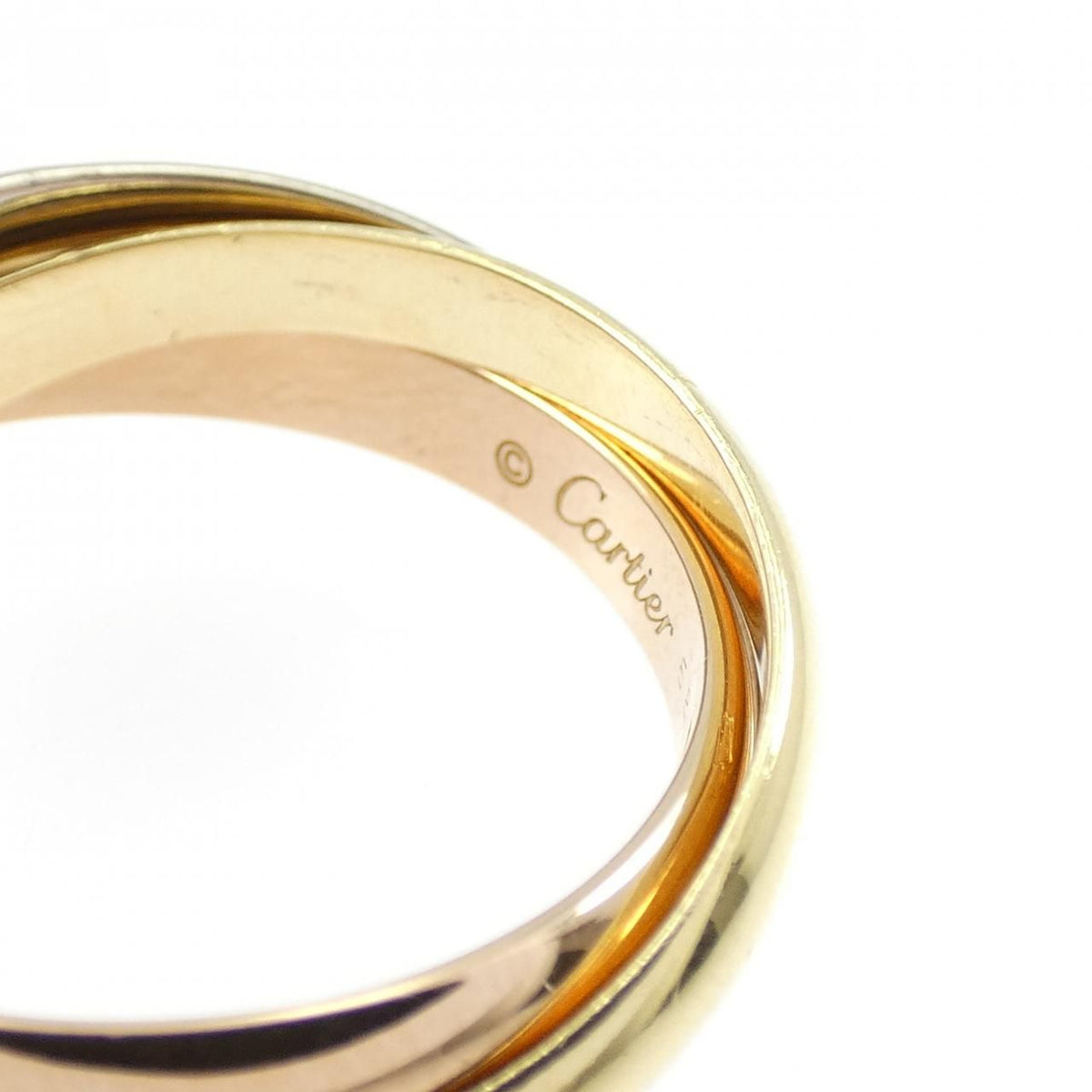 Cartier Trinity Ring Gold — view 4
