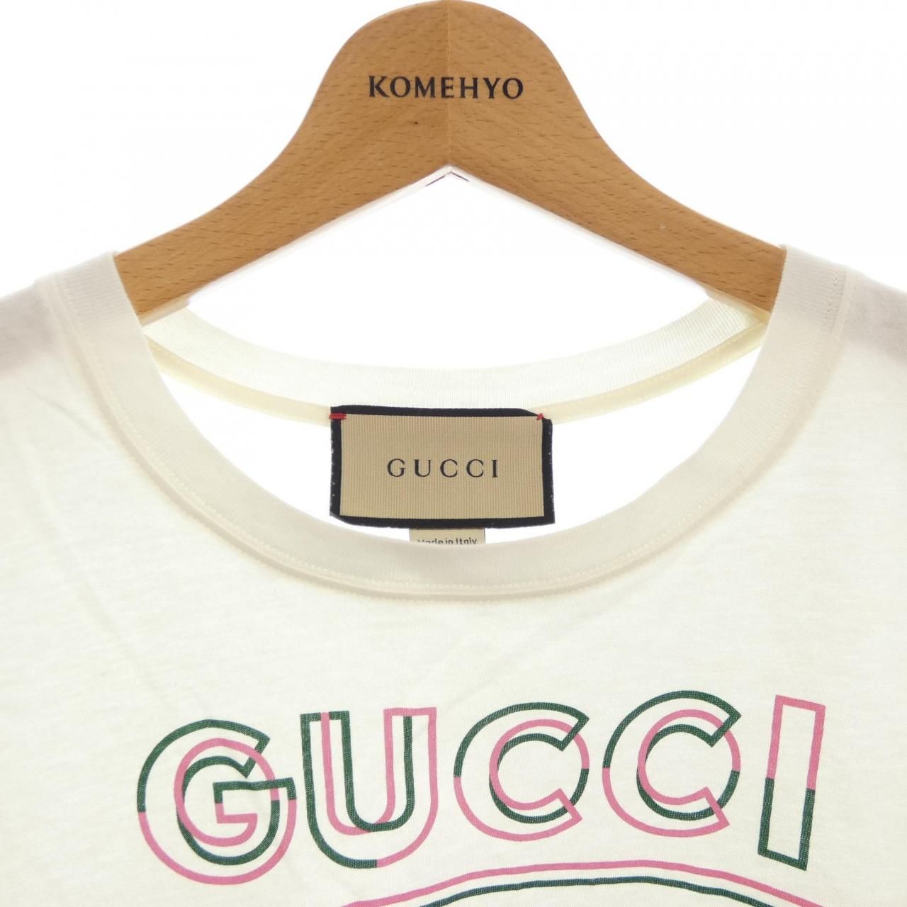 Gucci Vintage Logo Print T-Shirt — view 5