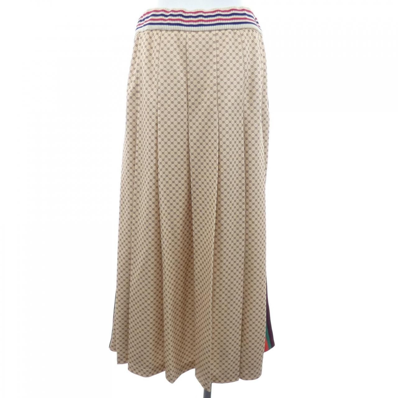 Gucci Interlocking G Skirt Beige — view 2