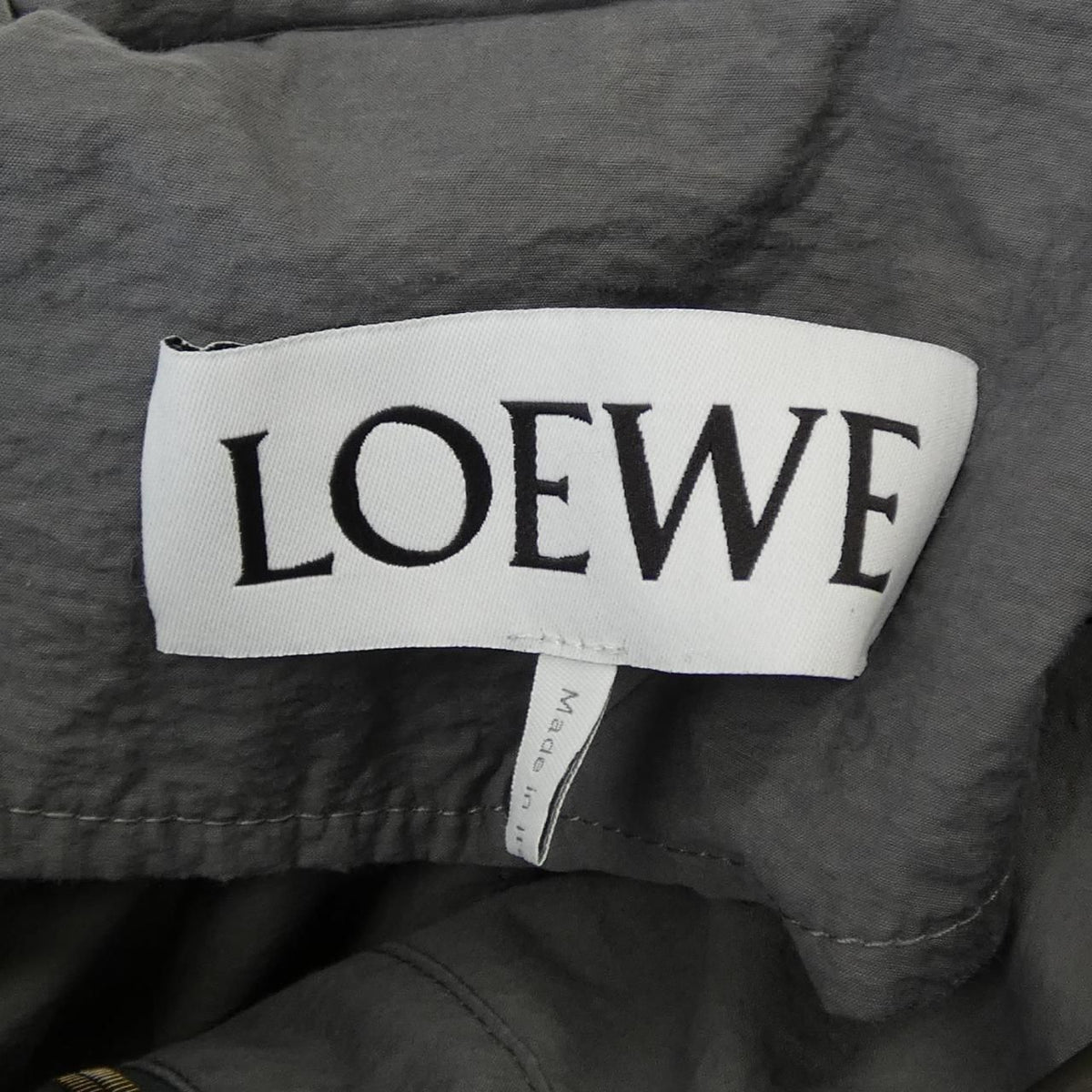 Loewe Long Hooded Anagram Coat — view 4