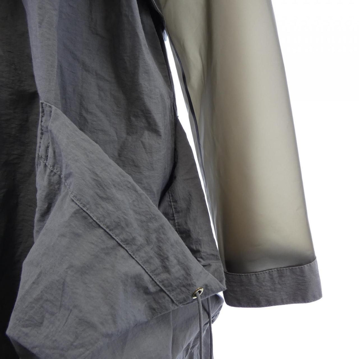 Loewe Long Hooded Anagram Coat — view 6