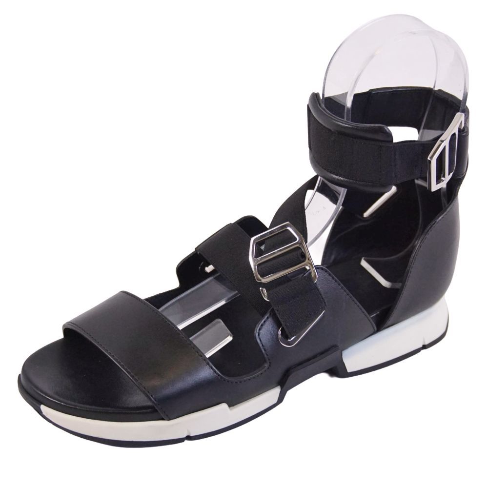 Hermes Sandals Ankle Strap Leather Shoes