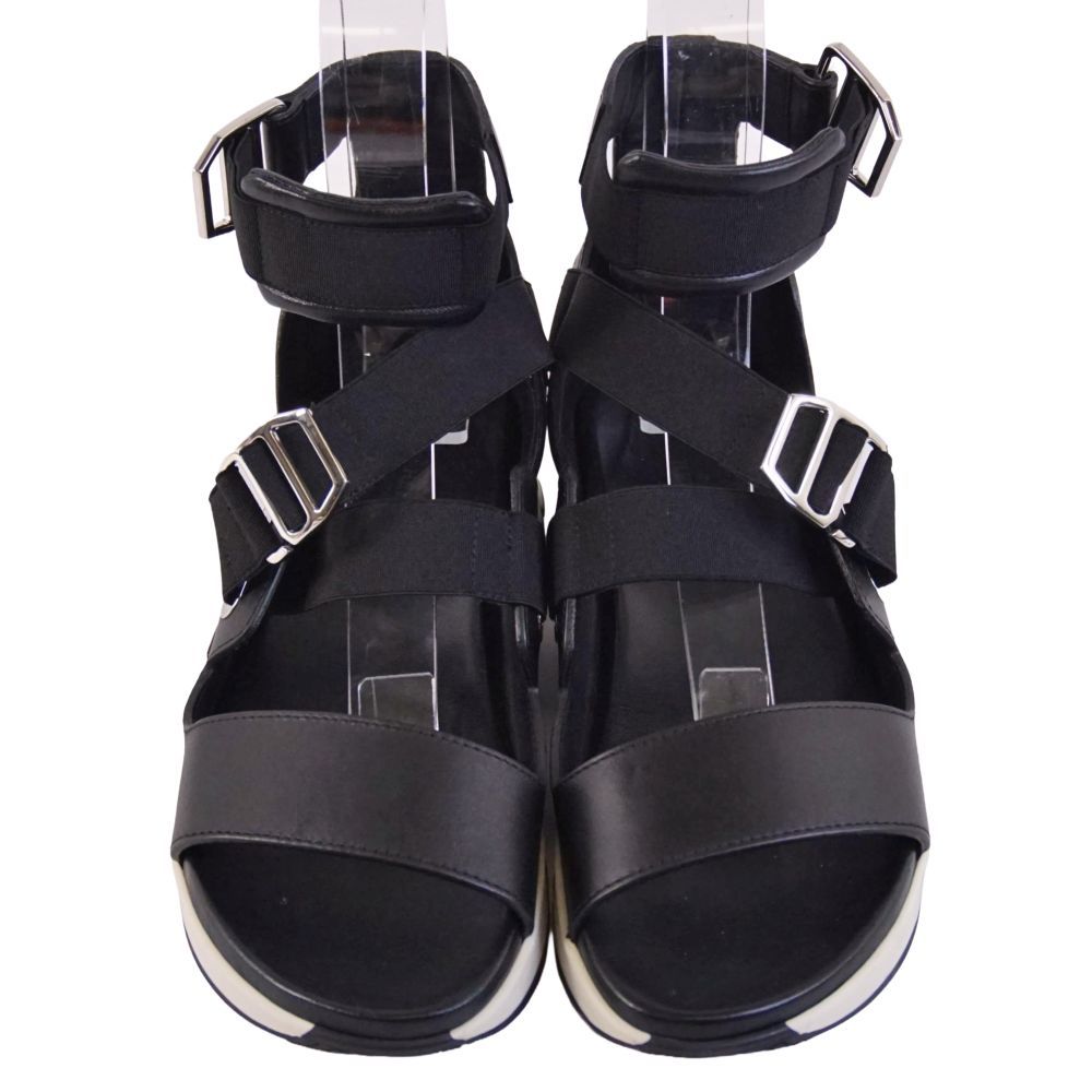 Hermes Sandals Ankle Strap Leather Shoes — view 4