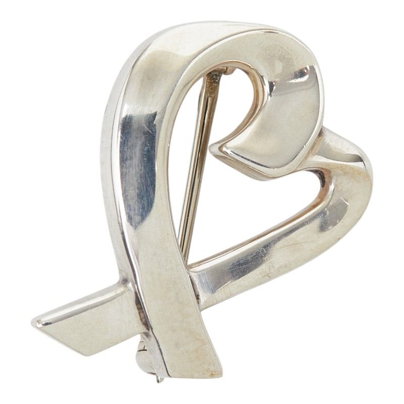 Tiffany & Co Loving Heart Paloma Picasso Brooch Silver