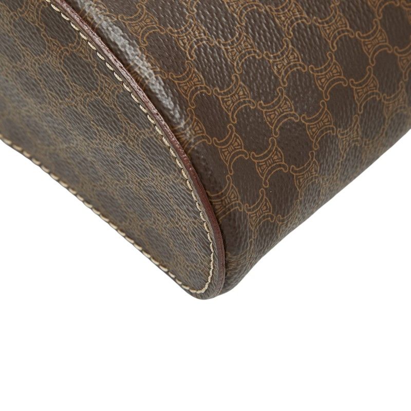 Celine Macadam Vanity Shoulder Bag 2-Way Brown Leather — view 4
