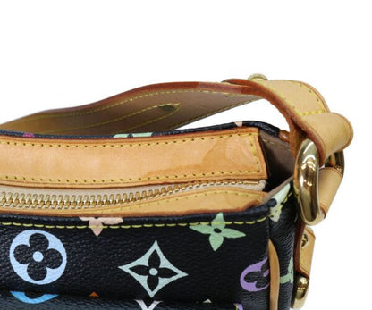 Louis Vuitton Monogram Multicolor Noir Lodge PM Shoulder Bag — view 7
