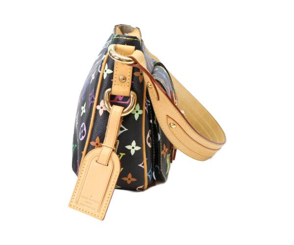 Louis Vuitton Monogram Multicolor Noir Lodge PM Shoulder Bag — view 4