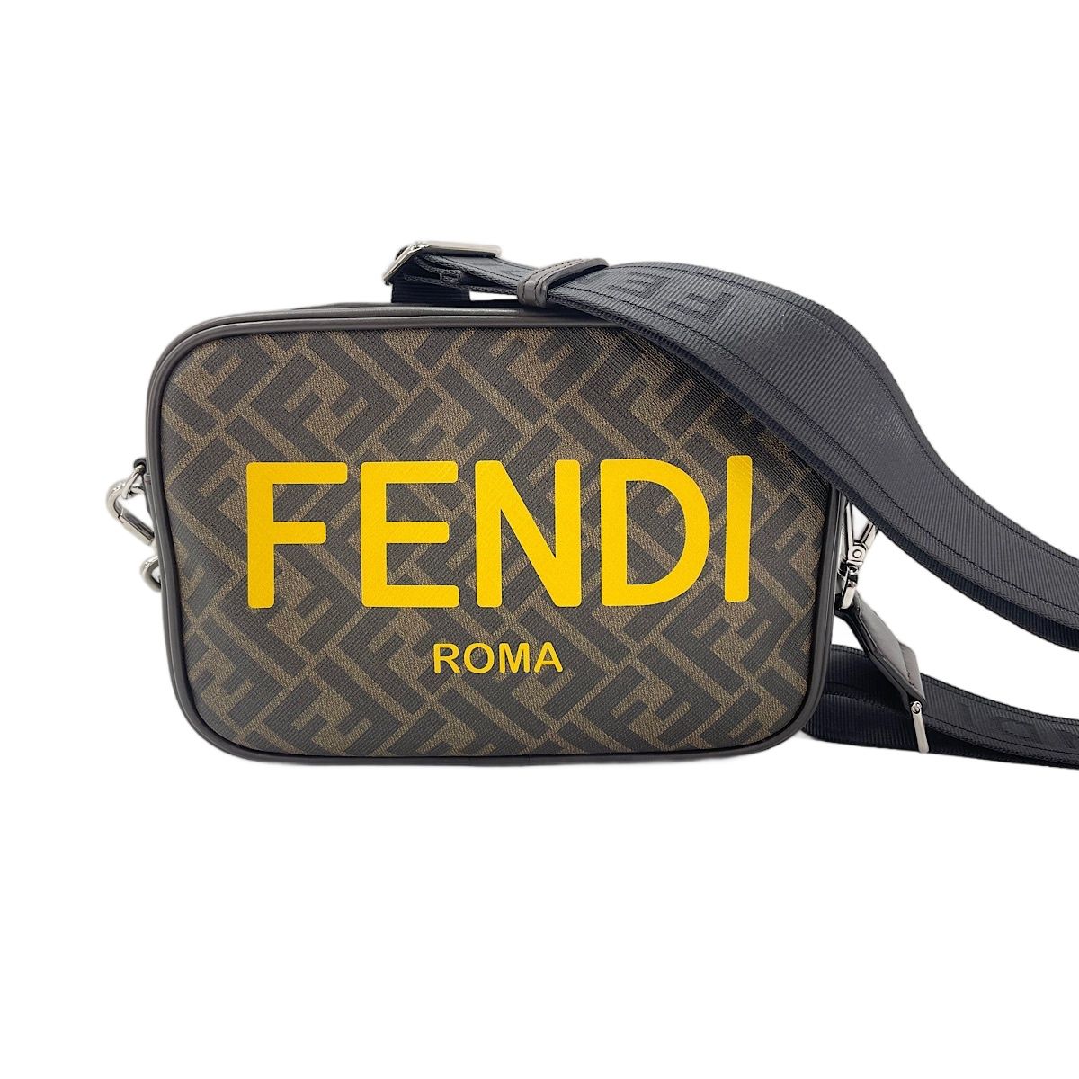 Fendi Shoulder Bag Camera Case Zucca