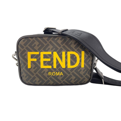 Fendi Shoulder Bag Camera Case Zucca