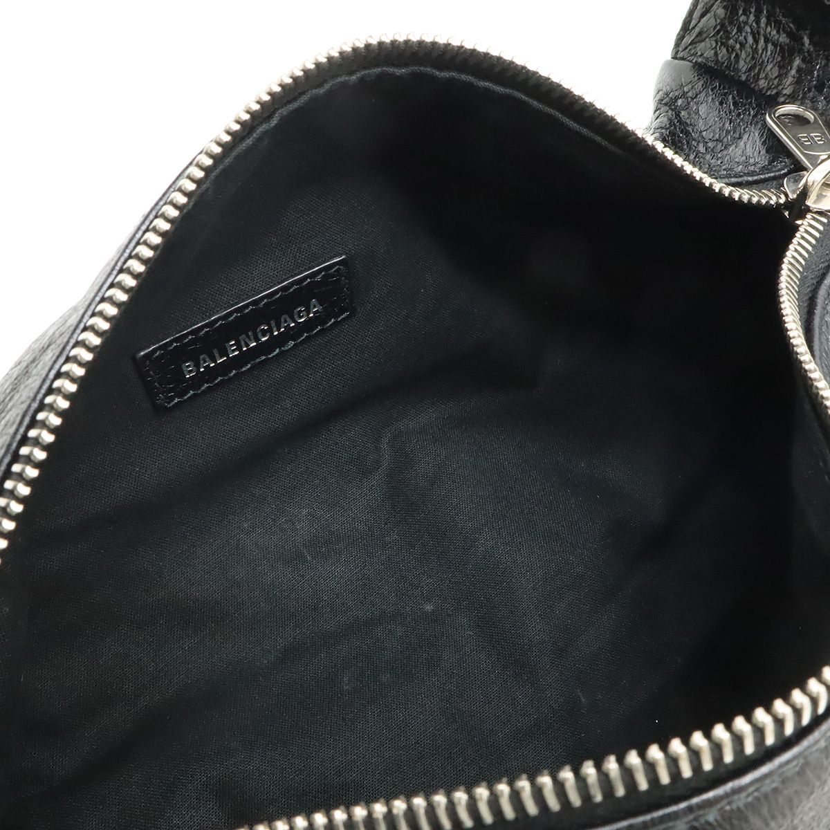Balenciaga Super Business XS Shoulder Bag Leather Black — view 6