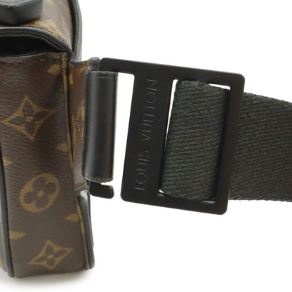 Louis Vuitton Monogram S Lock Sling Bag Leather Noir Black — view 4