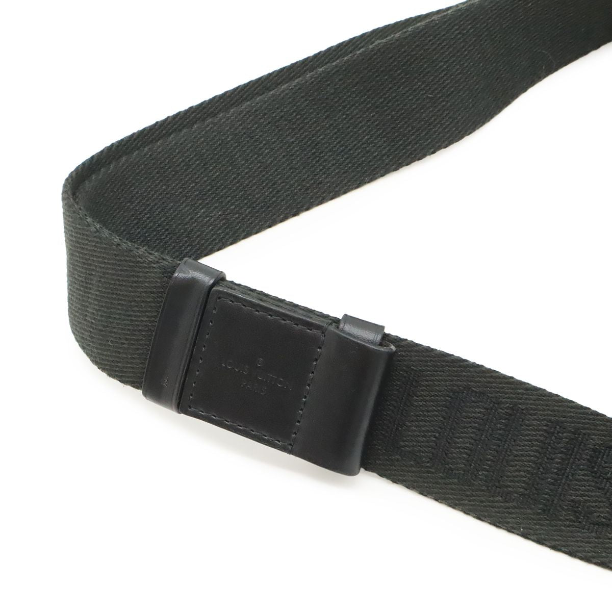 Louis Vuitton Monogram S Lock Sling Bag Leather Noir Black — view 5