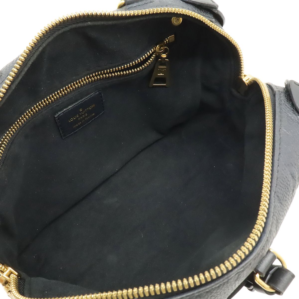 Louis Vuitton Monogram Empreinte Petite Malle Souple 2-Way Shoulder Bag Noir — view 6