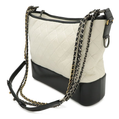 Chanel Gabrielle de Chanel Large Hobo Chain Shoulder Bag Calfskin Bicolor — view 2