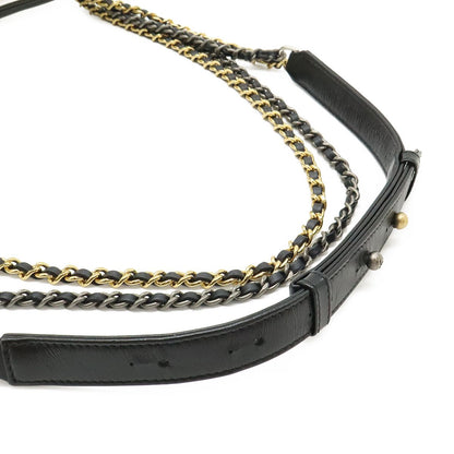 Chanel Gabrielle de Chanel Large Hobo Chain Shoulder Bag Calfskin Bicolor — view 5
