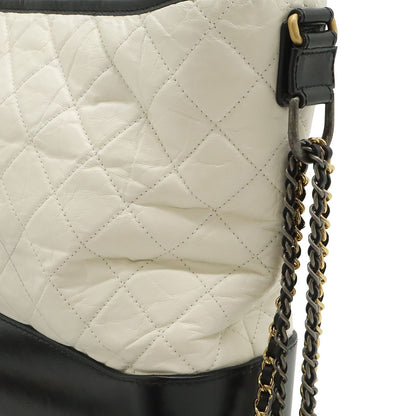 Chanel Gabrielle de Chanel Large Hobo Chain Shoulder Bag Calfskin Bicolor — view 8