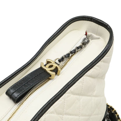 Chanel Gabrielle de Chanel Large Hobo Chain Shoulder Bag Calfskin Bicolor — view 6