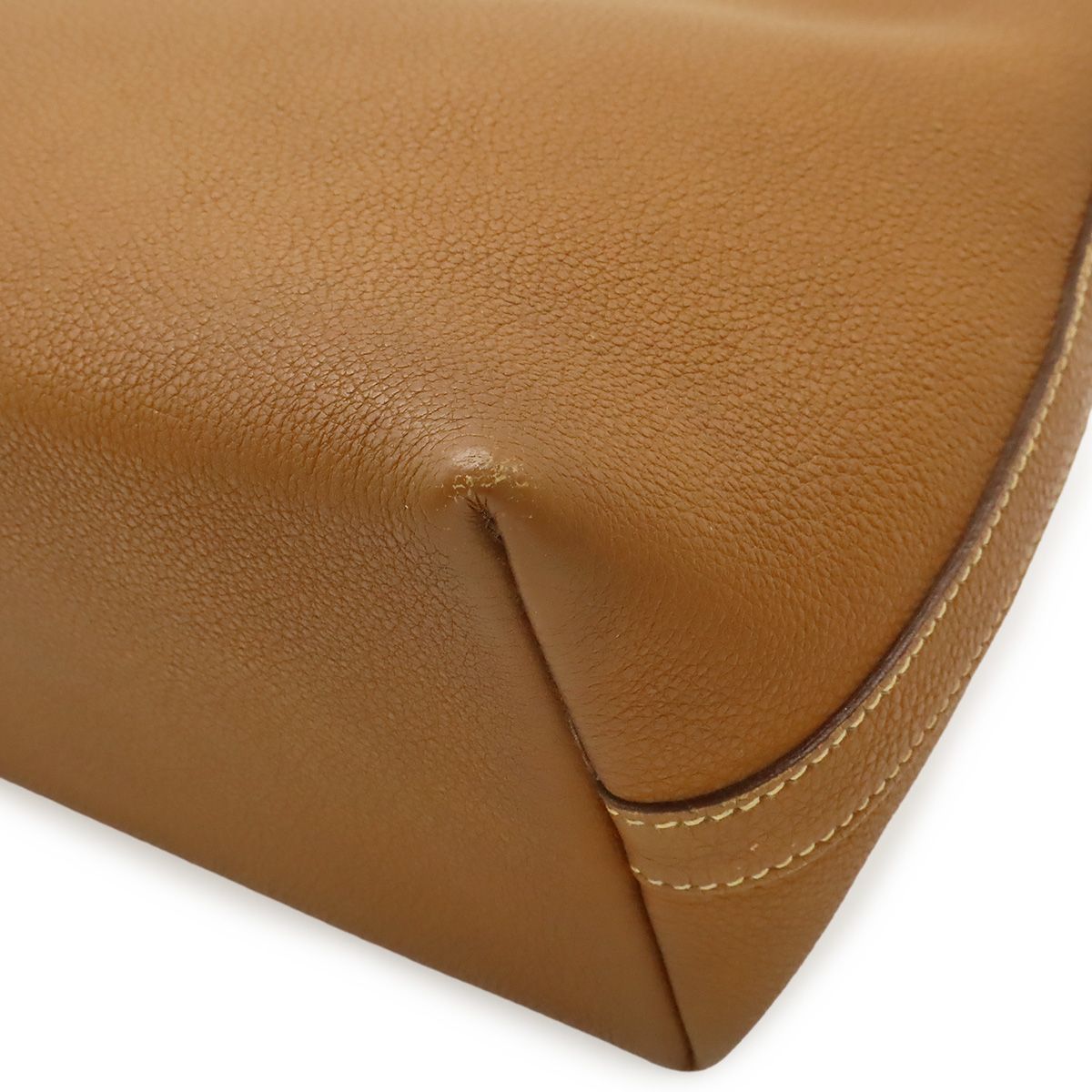 Hermes Berline PM Shoulder Bag Veau Epsom Brown Silver — view 3