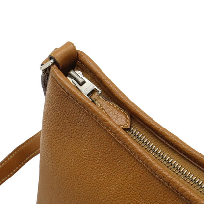 Hermes Berline PM Shoulder Bag Veau Epsom Brown Silver — view 6