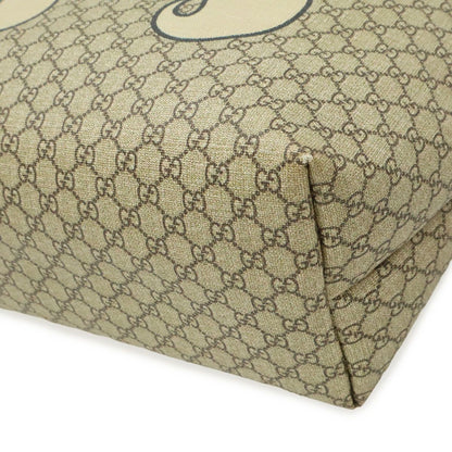 Gucci Micro GG Children's Line Tote Mini Handbag Leather Beige — view 3